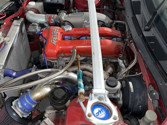 1994 Nissan 200SX S14, красный - вид 9