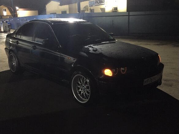 2004 BMW 3 серии 330xd IV (E46) Рестайлинг, чёрный - вид 16