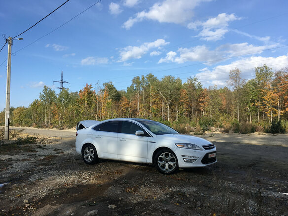 2010 Ford Mondeo IV Рестайлинг, белый, 950000 рублей - вид 2