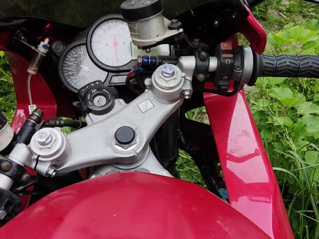 2001 Honda VTR 1000, красный, 250000 рублей, вид 5