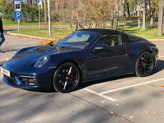 2021 Porsche 911 Targa 4S VIII (992), синий, 18650000 рублей, вид 1