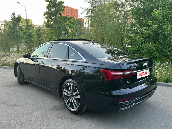 2022 Audi A6 45 TFSI V (C8), чёрный, 5699000 рублей - вид 12