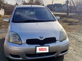 2002 Toyota Vitz I (P10), серый, 360000 рублей, вид 2