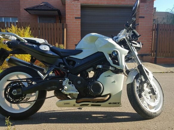 2012 BMW F 800 R, белый - вид 3