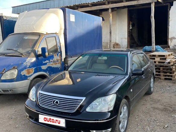 2003 Lexus LS 430 III Рестайлинг, чёрный, 900000 рублей - вид 4