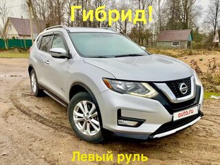 2017 Nissan Rogue II Рестайлинг, серый, 1850000 рублей, вид 1