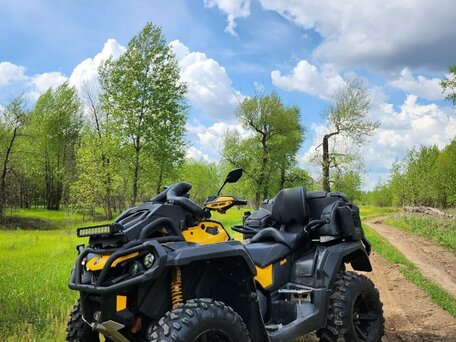 2013 BRP Can-Am Outlander X MR 1000R, чёрный, 1350000 рублей, вид 1