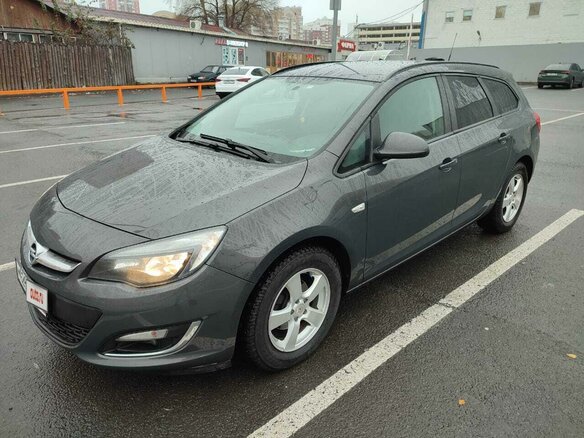 2014 Opel Astra J Рестайлинг, серый, 899000 рублей - вид 1