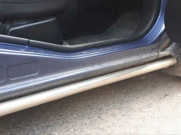 2005 Ford Fusion I, синий, 350000 рублей - вид 12