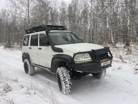 2013 УАЗ Патриот I Рестайлинг, белый