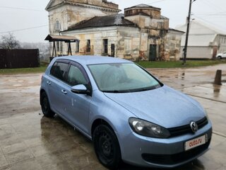 2010 Volkswagen Golf VI, голубой, 650000 рублей, вид 3