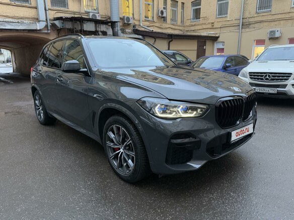 2022 BMW X5 40d IV (G05/G18), серый, 9900000 рублей - вид 6