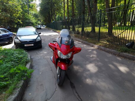 2002 Honda ST 1300, красный, 550000 рублей, вид 5