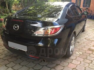 2011 Mazda 6 II (GH) Рестайлинг, чёрный, 950000 рублей, вид 2