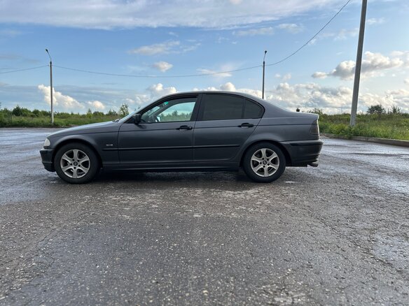 2001 BMW 3 серии 316i IV (E46), серый, 450000 рублей - вид 9