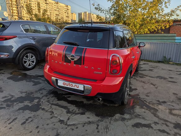 2011 Mini Countryman Cooper I, красный, 910000 рублей - вид 6