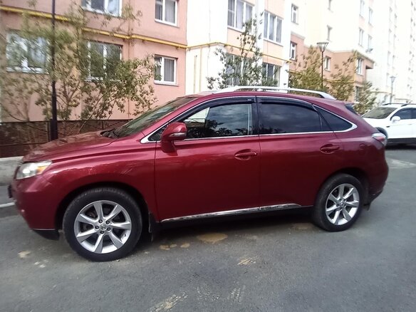 2011 Lexus RX 350 III, красный, 2120000 рублей - вид 3