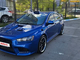 2008 Mitsubishi Lancer Evolution X, синий, 2500000 рублей, вид 1