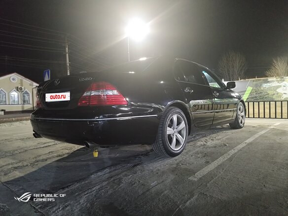 2003 Lexus LS 430 III Рестайлинг, чёрный, 1300000 рублей - вид 12