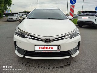 2017 Toyota Corolla XI (E160, E170, E180) Рестайлинг 1, белый, 1329000 рублей, вид 2