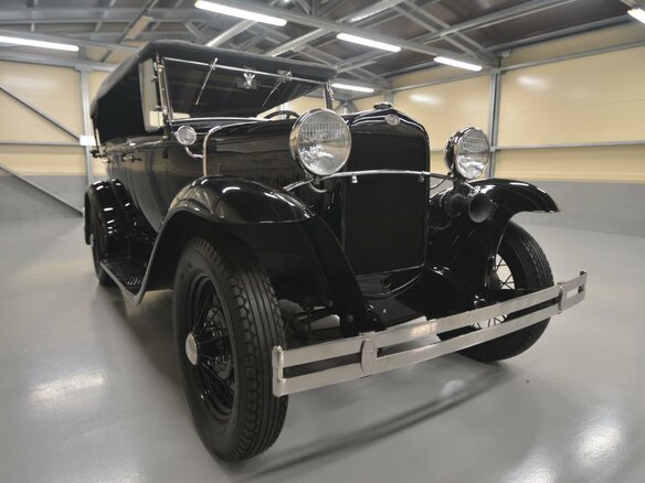 1935 ГАЗ А, чёрный - вид 8
