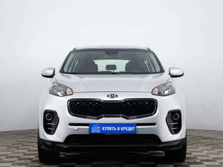 2017 Kia Sportage IV, серебристый, 1899000 рублей, вид 2