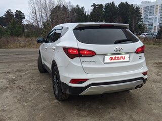 2015 Hyundai Santa Fe III Рестайлинг, белый, 2300000 рублей, вид 3