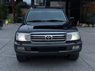2007 Toyota Land Cruiser 100 Series Рестайлинг 2, чёрный, 2450000 рублей, вид 2