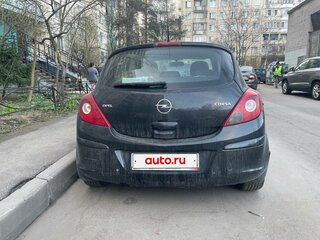 2008 Opel Corsa D, чёрный, 450000 рублей, вид 4