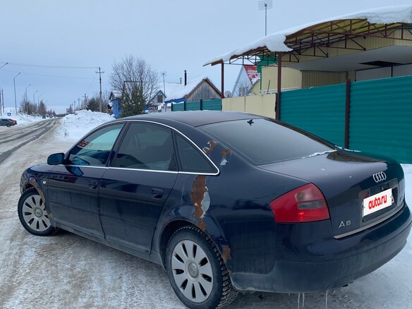 1999 Audi A6 II (C5), синий, 290000 рублей - вид 3