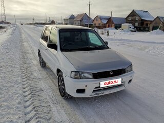1999 Mazda Demio I (DW), белый, 275000 рублей, вид 1