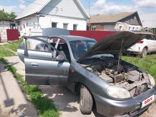 2008 Chevrolet Lanos I, серый, 220000 рублей, вид 2