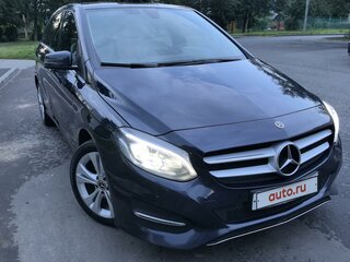 2017 Mercedes-Benz B-Класс 180 II (W246) Рестайлинг, синий, 2050000 рублей, вид 1