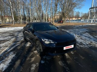 2021 Kia Stinger I Рестайлинг, синий, 3400000 рублей, вид 3