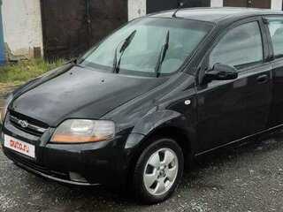 2007 Chevrolet Aveo I, чёрный, 320000 рублей, вид 1