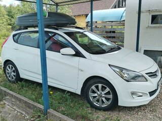 2016 Hyundai Solaris I Рестайлинг, белый, 1500000 рублей, вид 3
