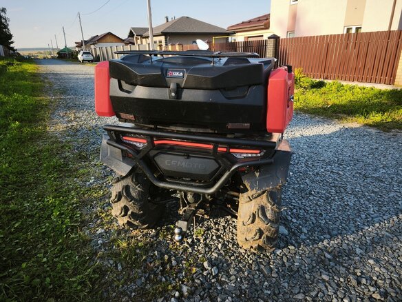 2025 CFMoto CFORCE 520 L, зелёный - вид 6