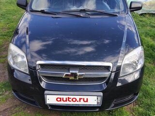 2008 Chevrolet Aveo I Рестайлинг, чёрный, 400000 рублей, вид 1
