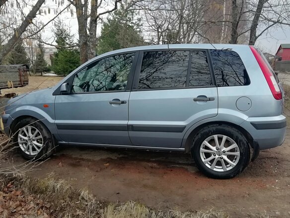2007 Ford Fusion I Рестайлинг, голубой - вид 3