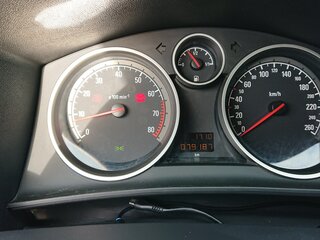 2008 Opel Astra GTC H Рестайлинг, синий, 530000 рублей, вид 5