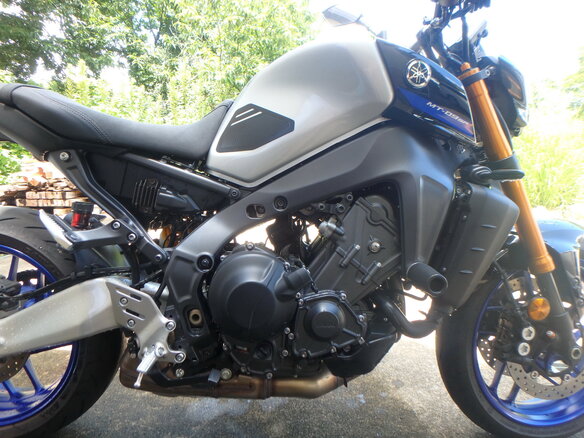 2021 Yamaha MT-09 (FZ-09), серый, 1150000 рублей - вид 14
