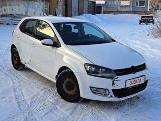 2011 Volkswagen Polo V, белый, 650000 рублей, вид 3