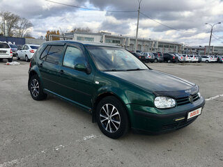 2002 Volkswagen Golf IV, зелёный, 349000 рублей, вид 3