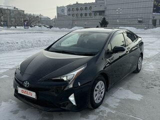 2016 Toyota Prius IV (XW50), чёрный, 1500000 рублей, вид 2
