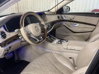 2015 Mercedes-Benz S-Класс 500 VI (W222, C217), чёрный, 2500000 рублей, вид 3