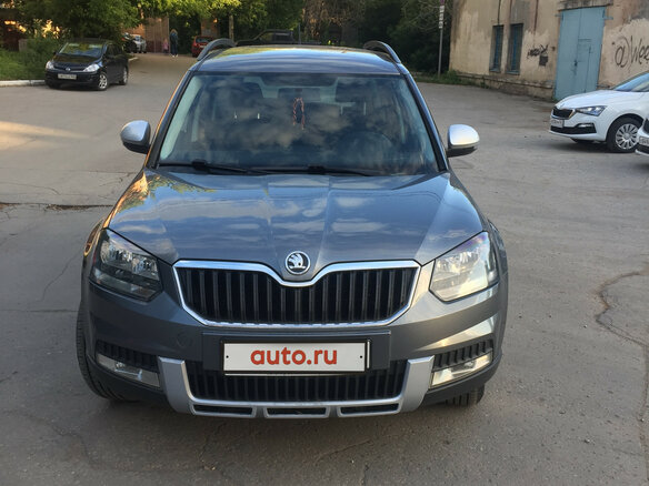 2014 Skoda Yeti I Рестайлинг, серый