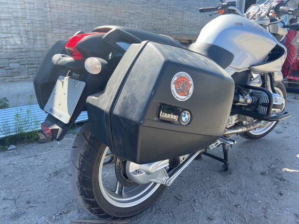 2002 BMW R 1150 R, серый, 350000 рублей - вид 10