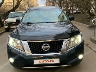 2014 Nissan Pathfinder IV, синий, 1650000 рублей, вид 2