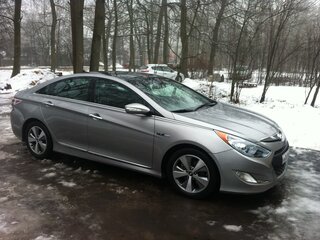 2012 Hyundai Sonata VI (YF), серебристый, 1370000 рублей, вид 4