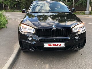 2019 BMW X6 40d II (F16), чёрный, 7100000 рублей, вид 1